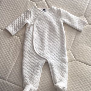 Janie and Jack 3-6month quilted, very soft sleeper